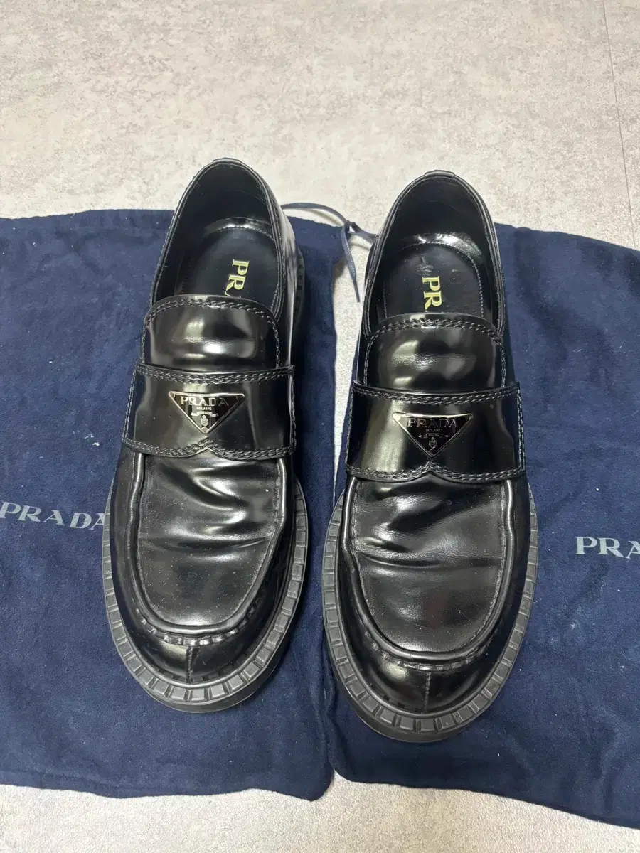 PRADA 00s PRADA(プラダ) スポーツ ヴィンテージ ローファー 275 UK 8